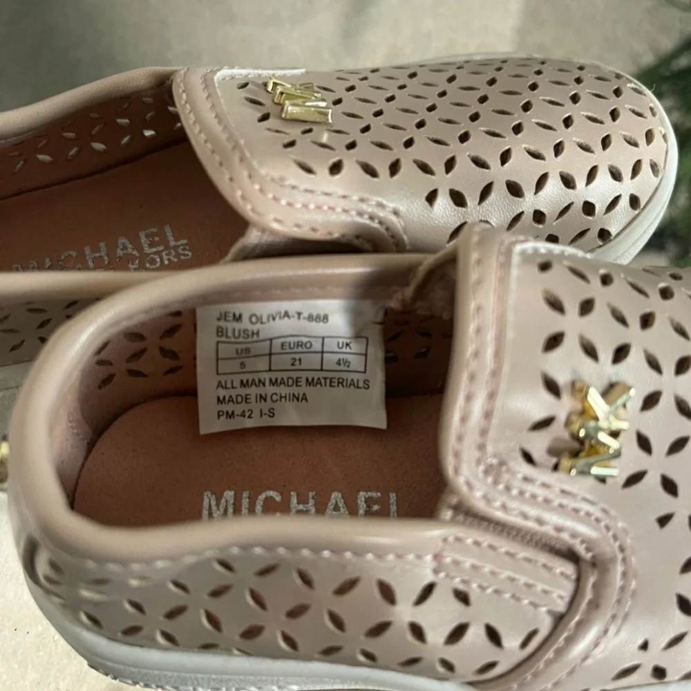 Micheal Kors toddler girl’s shoes size 5.